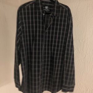 BUGATCHI MENS LONG SLEEVE BUTTON DOWN DRESS SHIRT